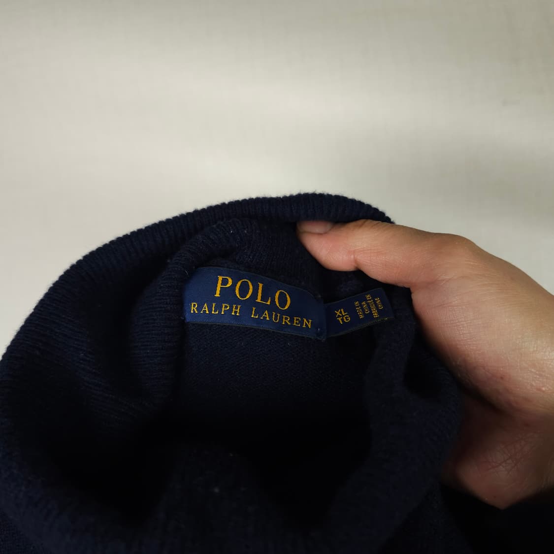 폴로 니트목티 남자105사이즈  상품이미지3