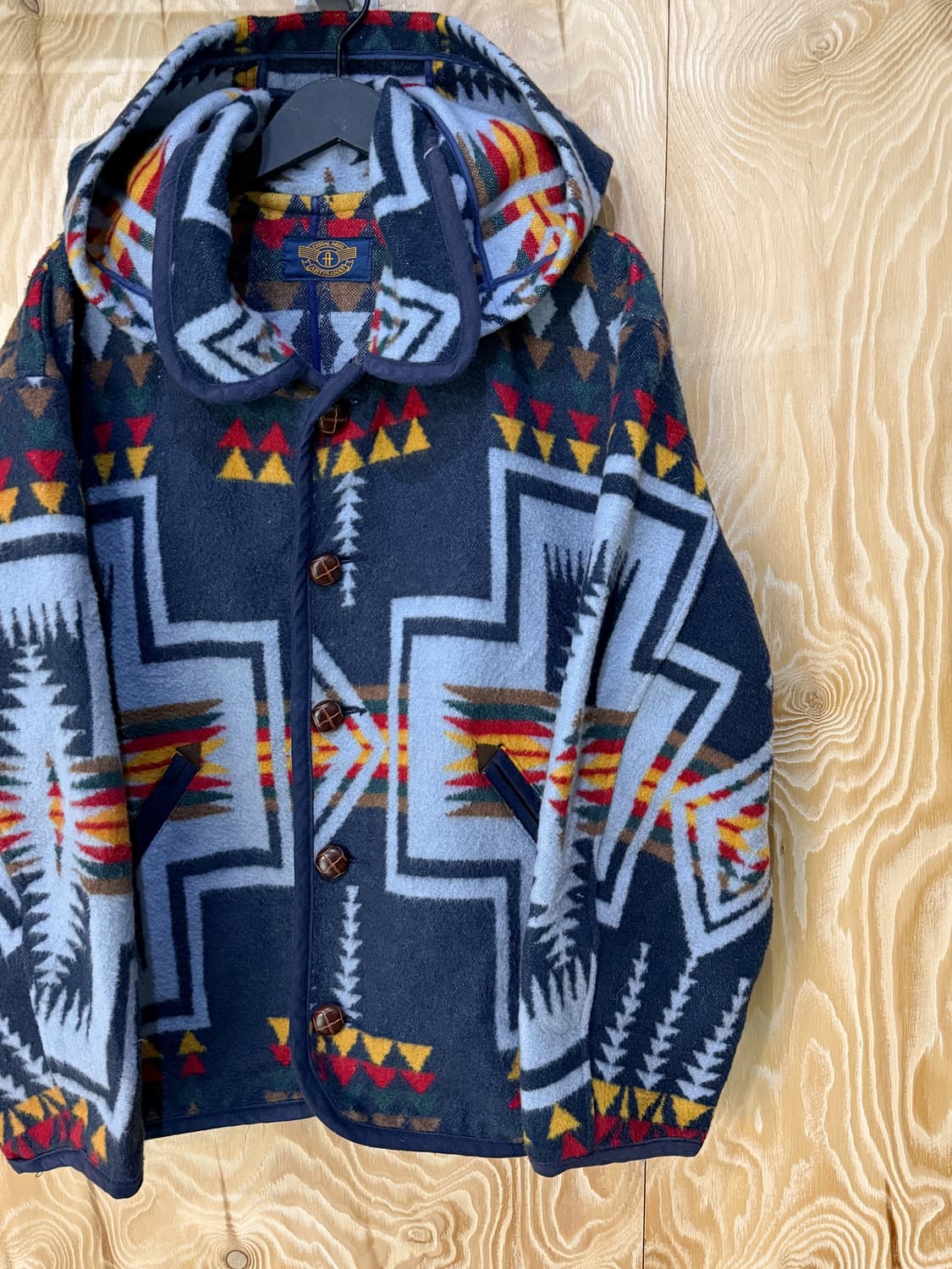 Artisanat 나바호 울 후드 자켓 상품이미지4