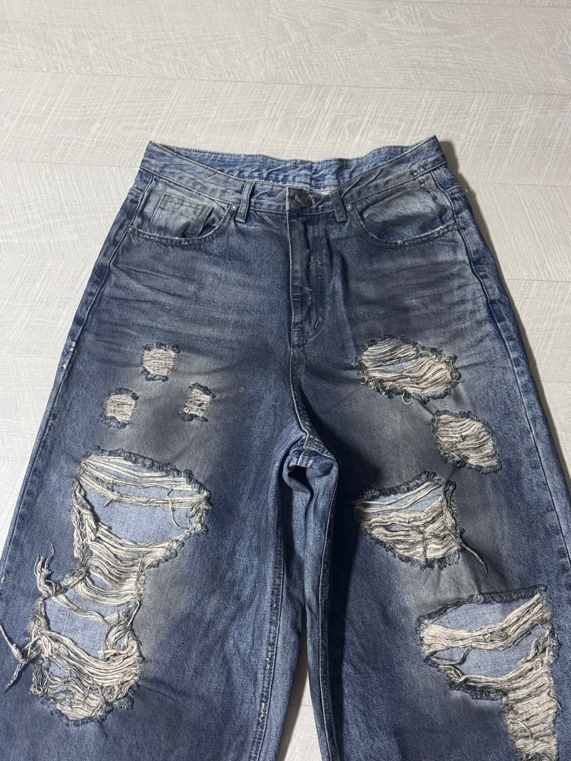 DNSR 더티 디스트로이드 데님 M 상품이미지3