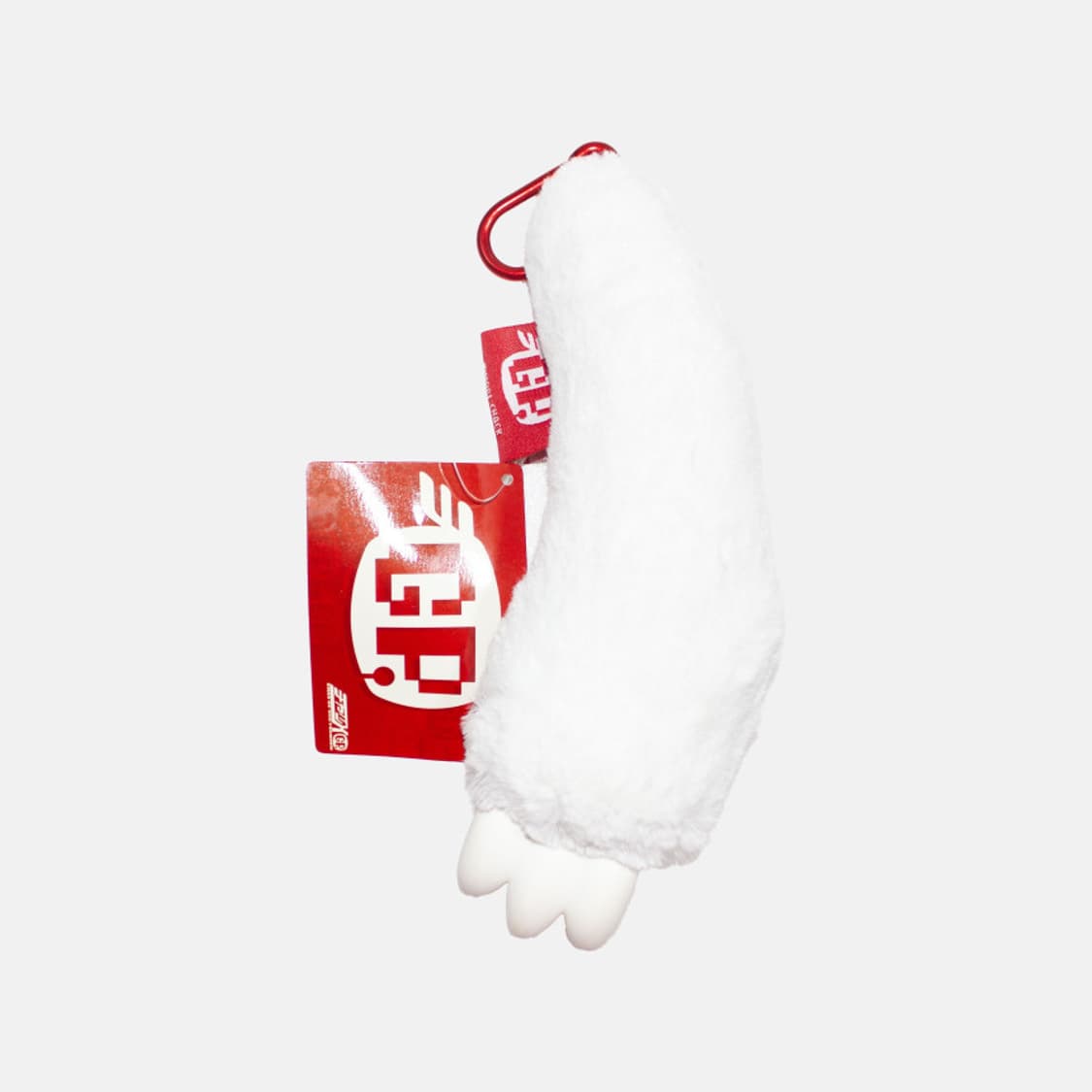 글루미베어 암 마스코트 카라비너 팔 인형 키링 화이트 상품이미지1