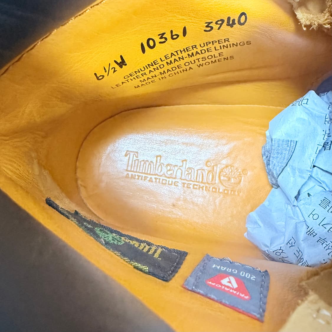 (6.5W)팀버랜드 워커부츠 6인치 10361 상품이미지8