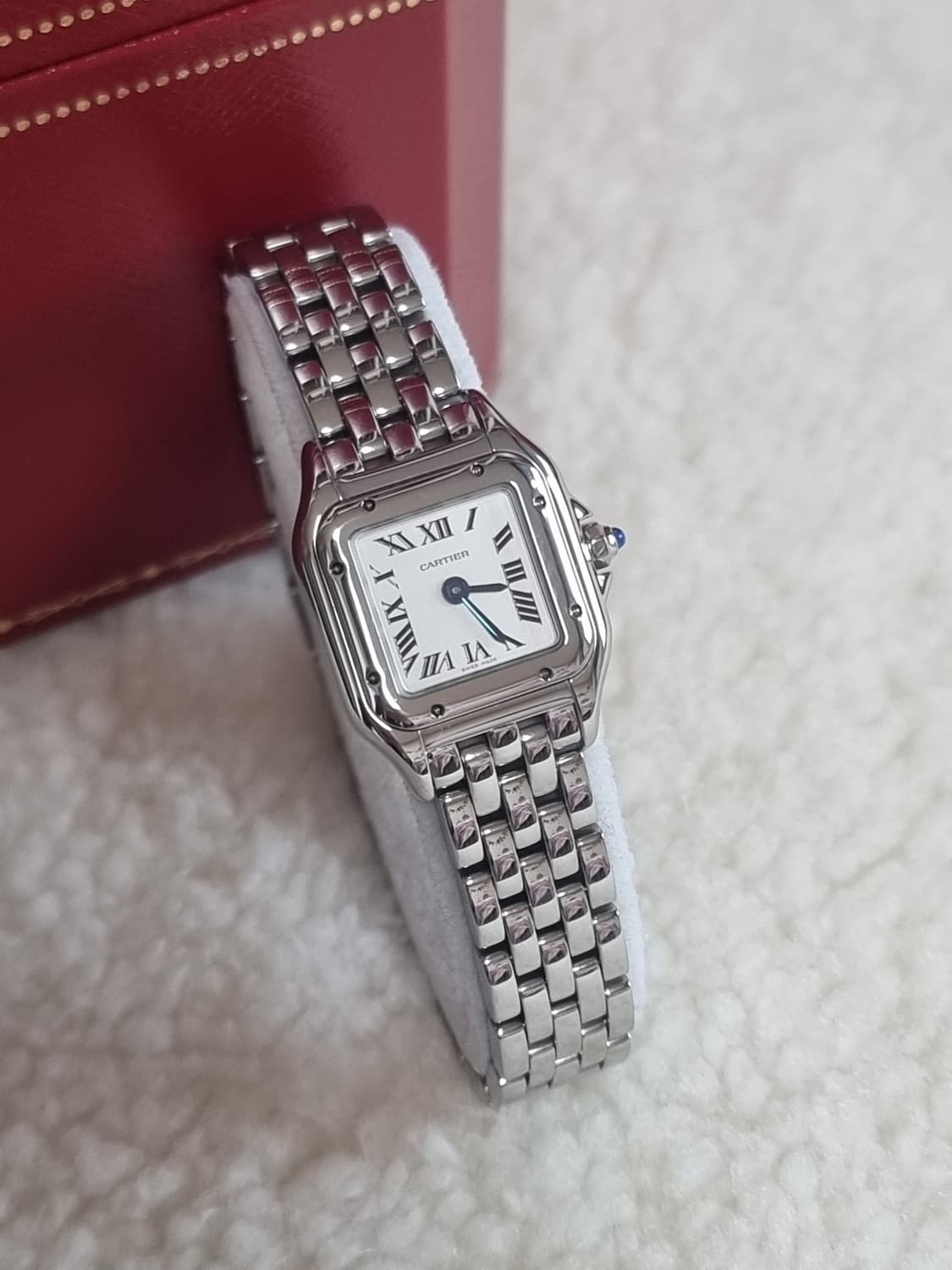 [까르띠에 풀세트] 신형 팬더 미니 mini 스틸 쿼츠 여성시계 21년 상품이미지2