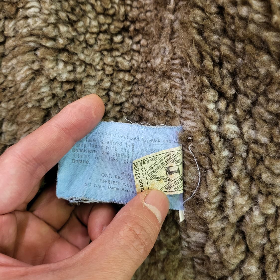 60s Sears 양털 가죽 자켓 (36) 상품이미지9