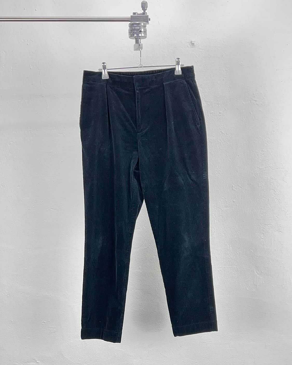 폴로 랄프로렌 딥 네이비 클래식 플리츠 코듀로이 팬츠 상품이미지1