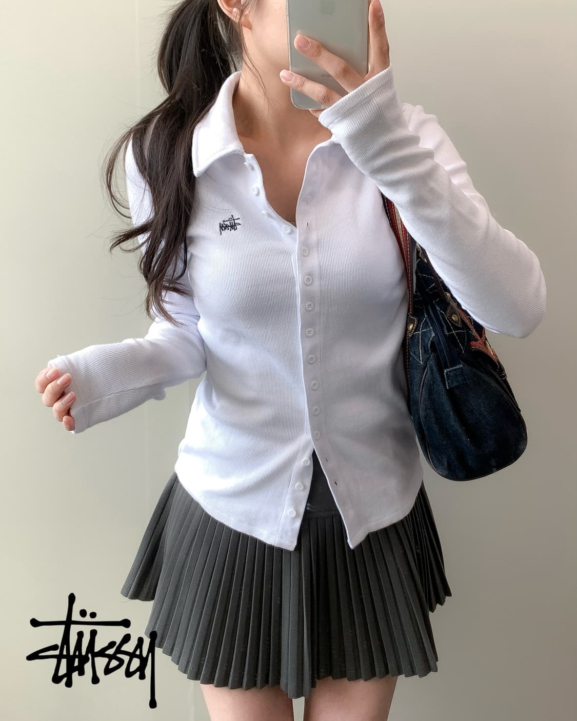 스투시 가디건 상품이미지1