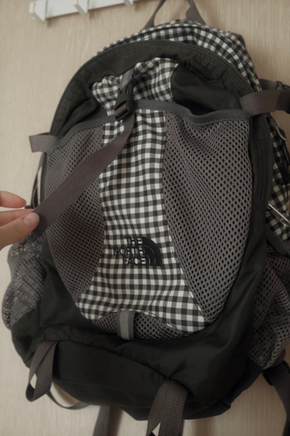 노스페이스 체크 백팩 상품이미지3