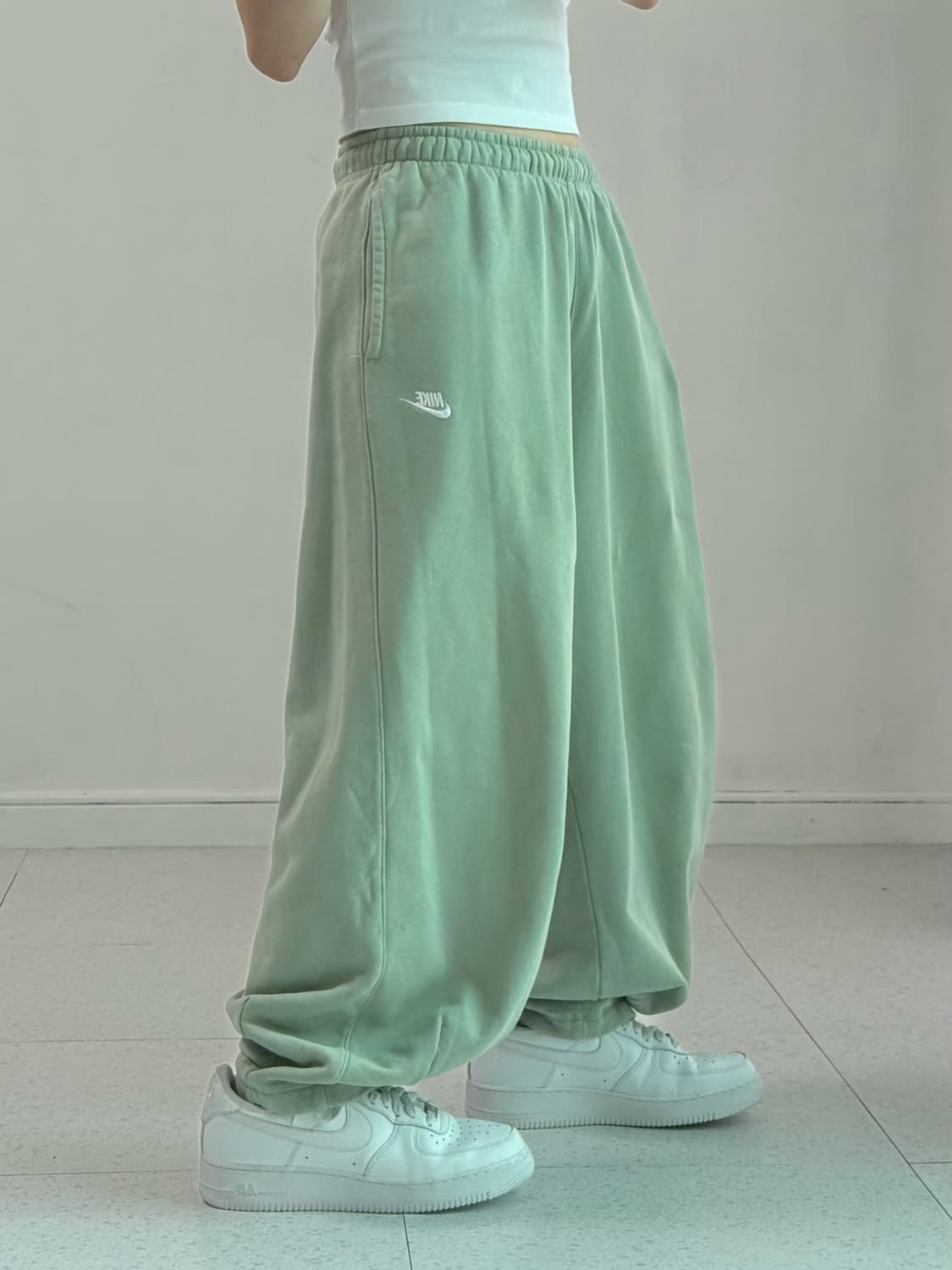 나이키 피스타치오 코튼 팬츠 상품이미지2