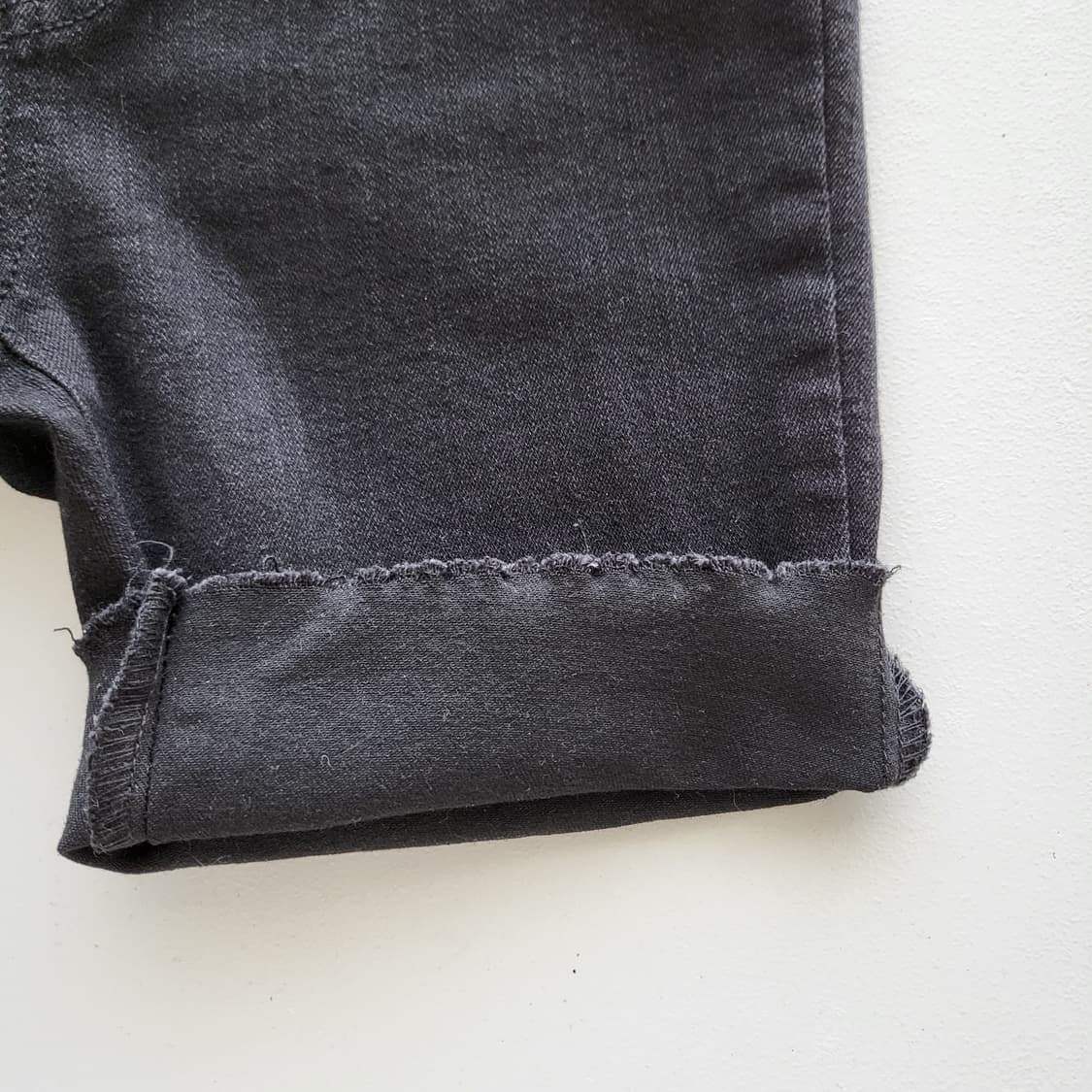 언발  3부  데님 반바지   판매합니다 
 상품이미지8