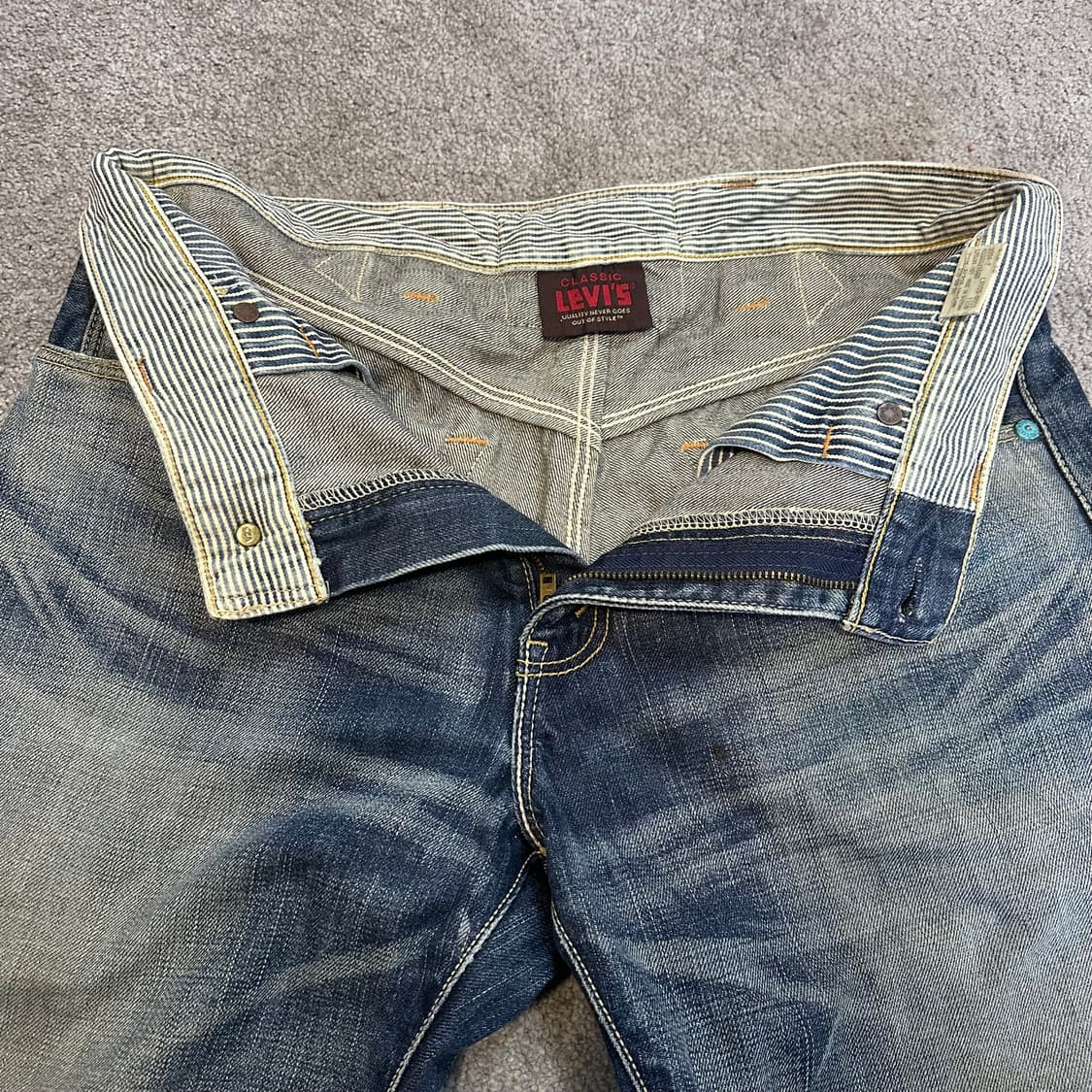 리바이스503 클래식 신치백 데님(32) 상품이미지8