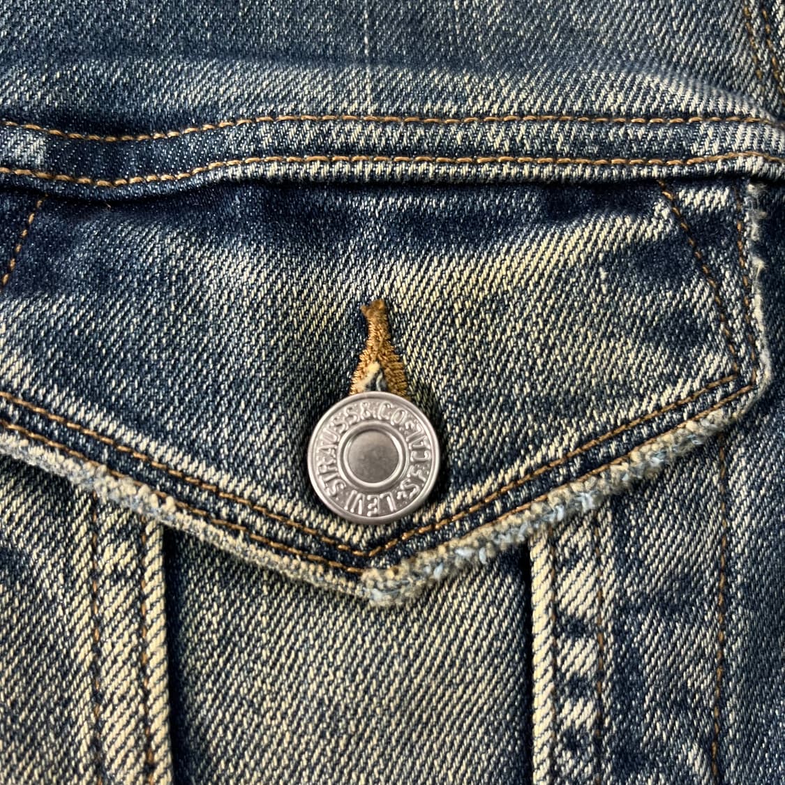 90 리바이스 크롭 데님자켓   상품이미지4