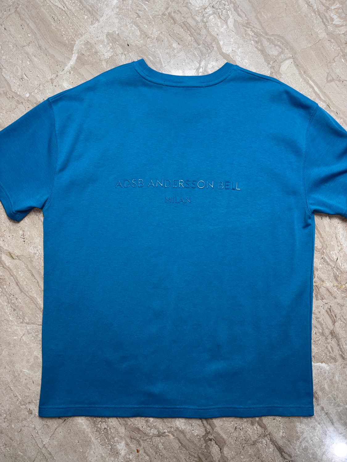 하자없음) 앤더슨벨 스툴 유니섹스 스툴 패치 로고 티셔츠 XL 상품이미지2