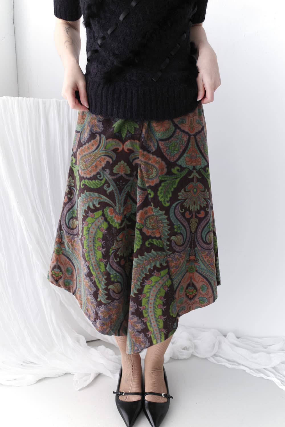 ethnic paisley skirt 상품이미지7