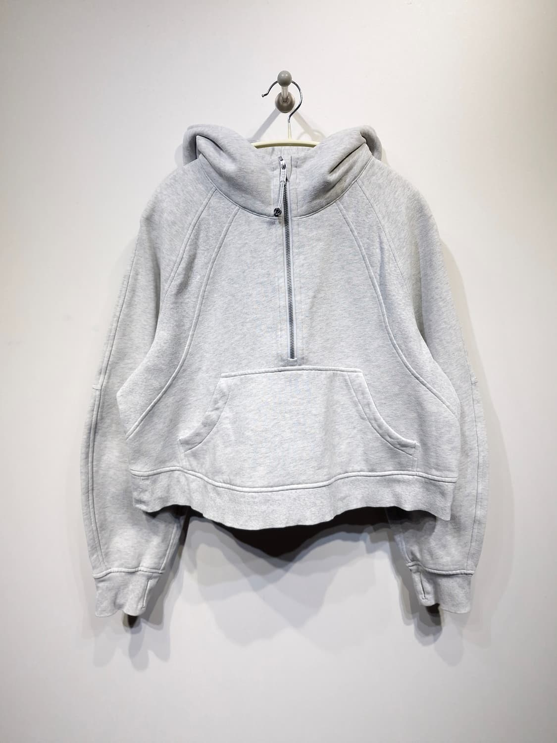 룰루레몬(Lululemon) 스쿠바 오버사이즈 하프집 후드티 상품이미지3