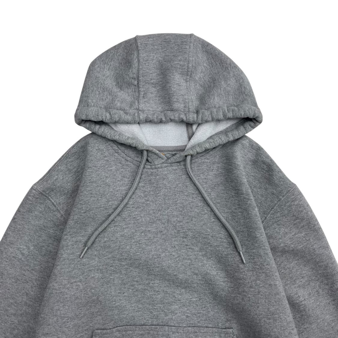 칼하트 로고 그레이 후드 S 상품이미지4
