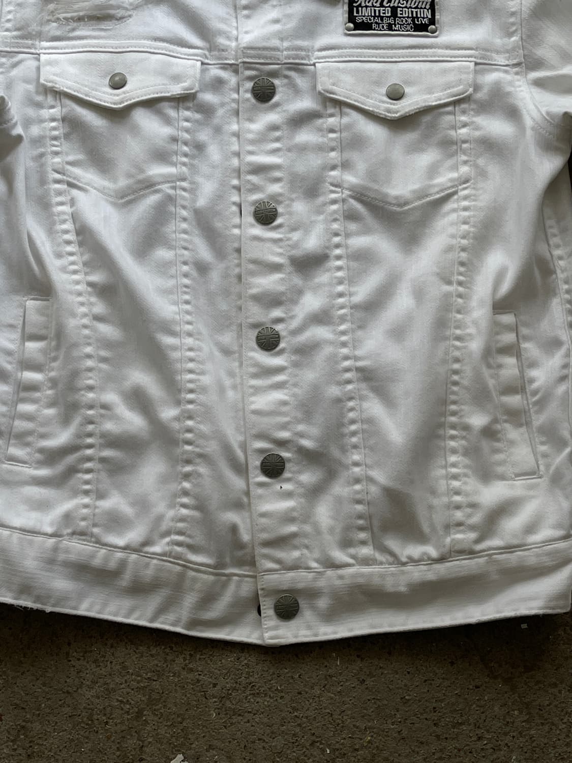 'Rad custom' damage denim jacket 상품이미지6