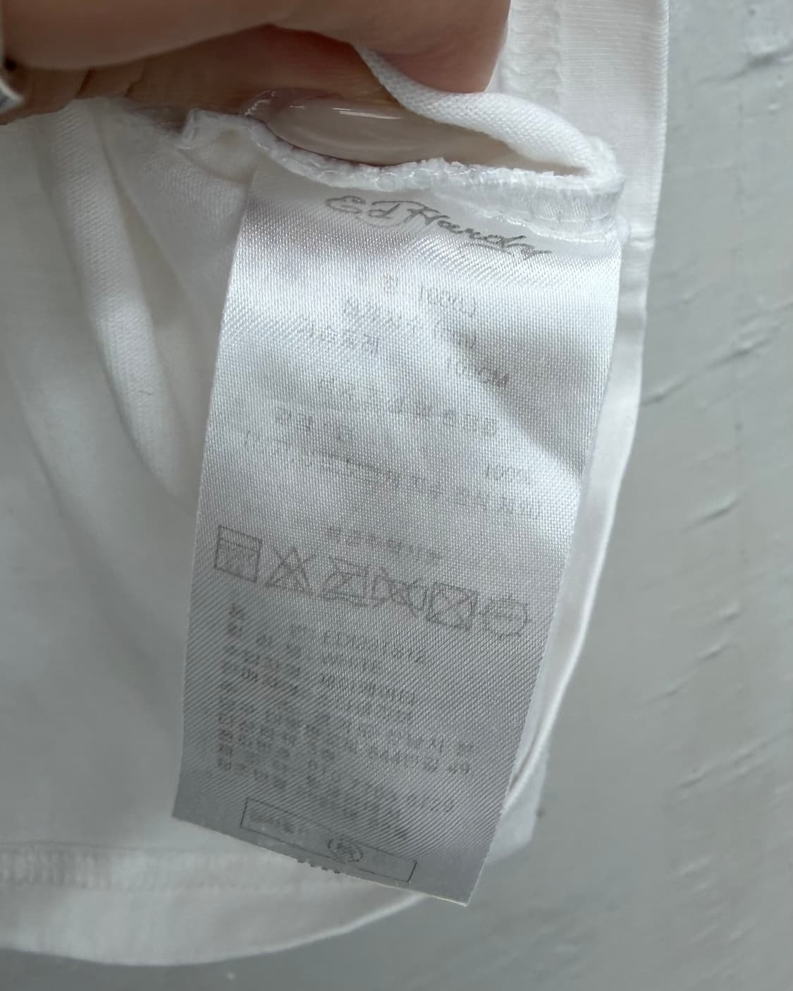 할리데이비슨 에드하디 화이트 반팔 티셔츠 상품이미지10