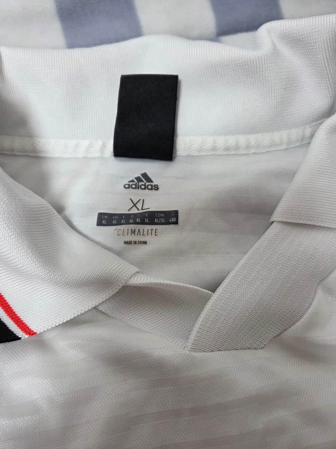 아디다스 GOSHA 고샤 루브친스키 콜라보 사커져지 카라티셔츠 화이트XL 상품이미지4