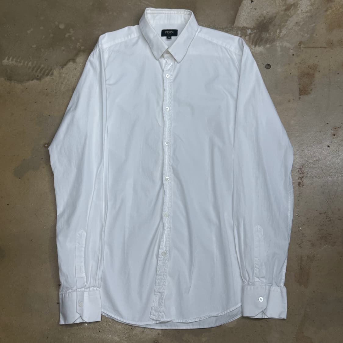 38 펜디 화이트 코튼 셔츠 상품이미지2