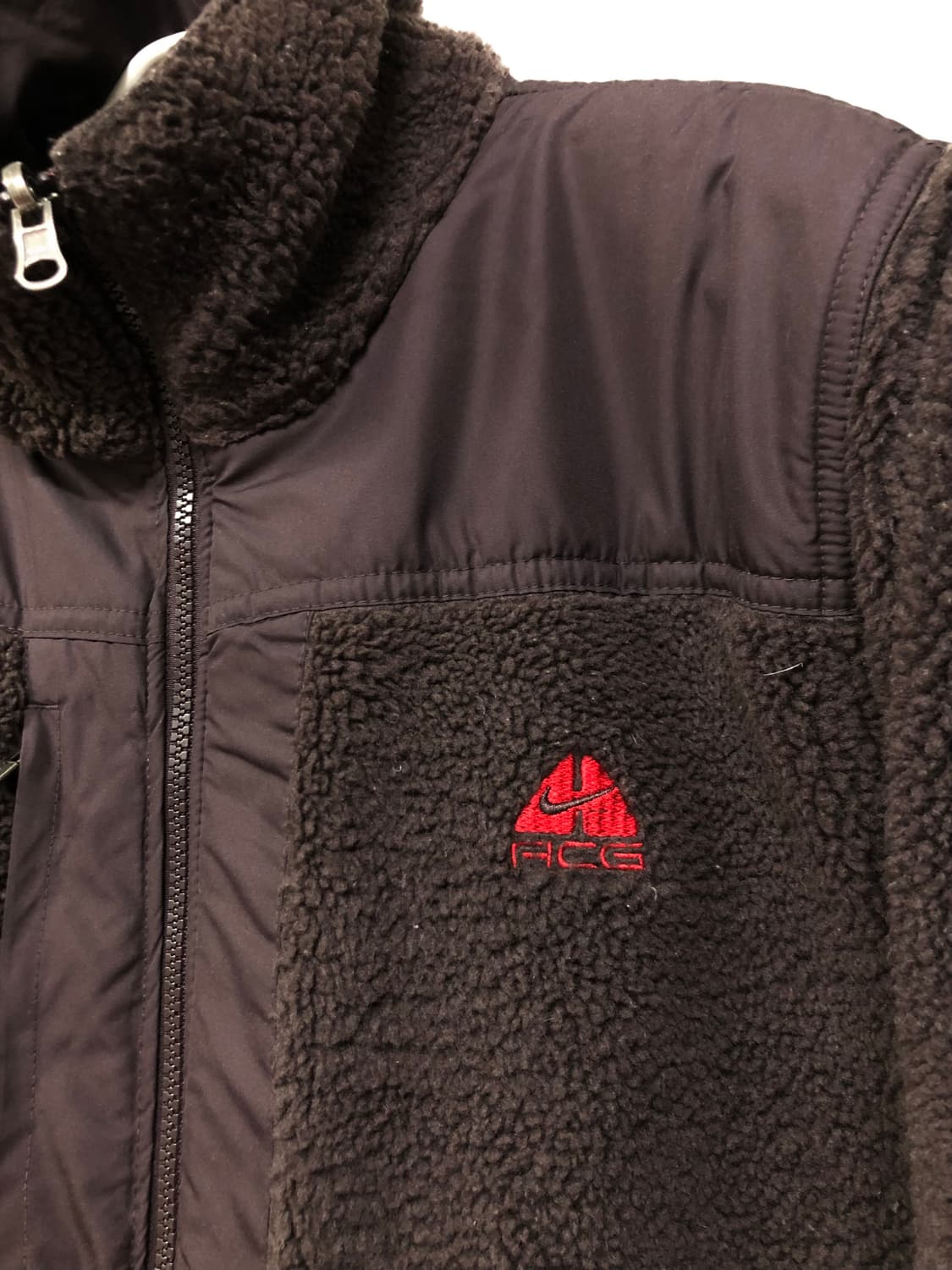 나이키 ACG 양면 리버시블 뽀글이 패딩 바람막이 자켓 _ 브라운 상품이미지2