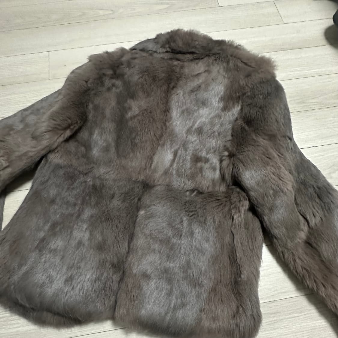 빈티지 브라운 퍼 자켓 상품이미지3