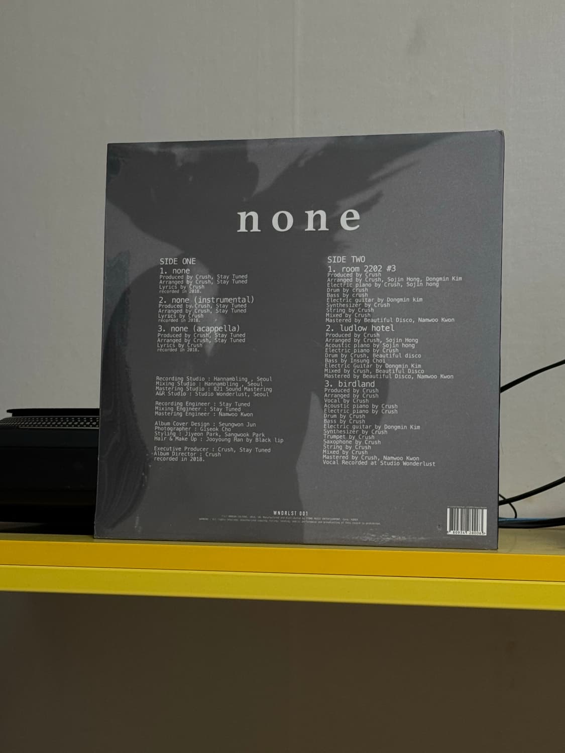 [미개봉] Crush (크러쉬) None LP 판매해요 상품이미지2