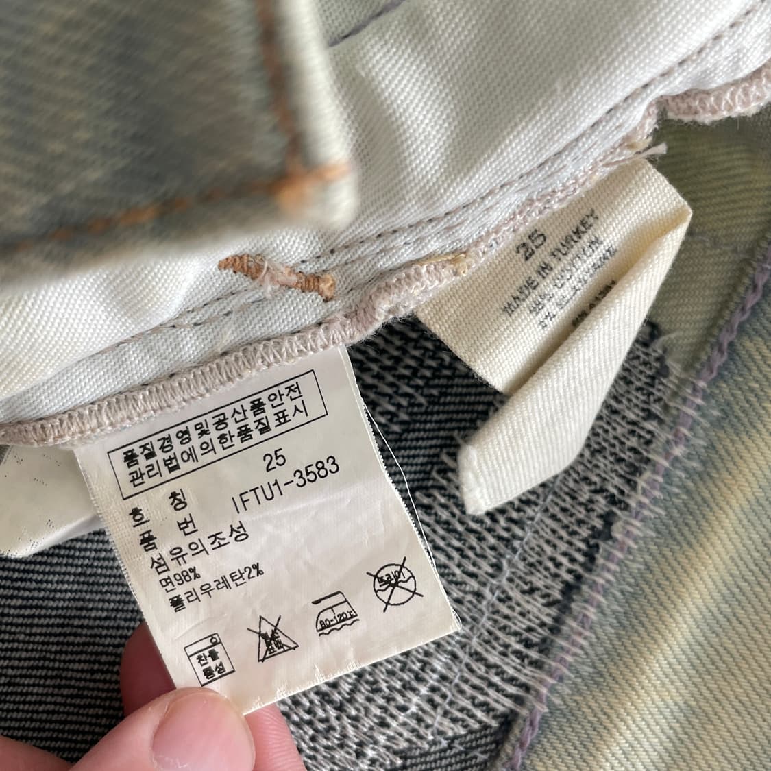 데님 앤 서플라이 폴로 디스트로이드 25(약28)데님 숏츠 반바지 핫팬츠 상품이미지9