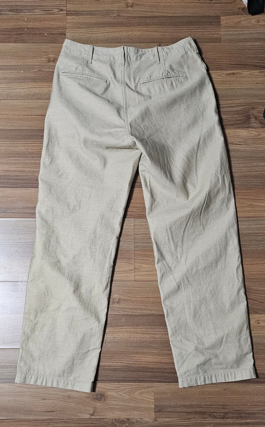 [32] 무탠다드 백사틴 오피서치노 샌드베이지  상품이미지4