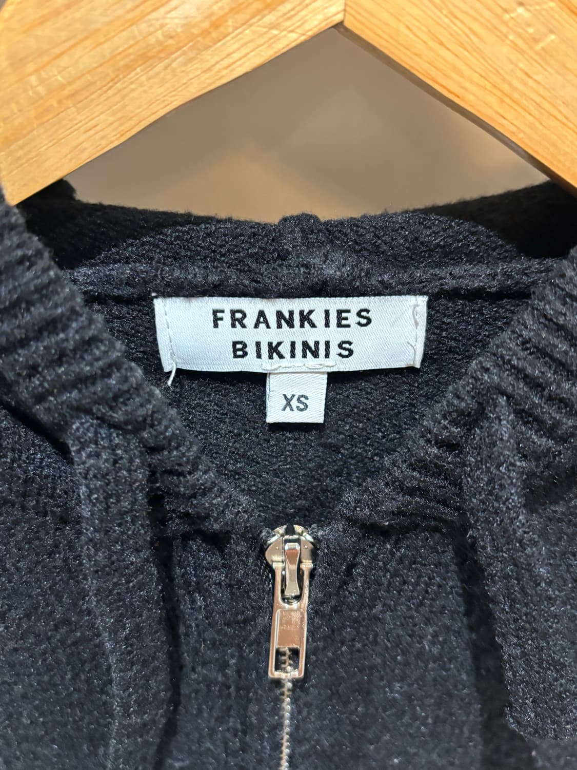 frankies bikini 프랭키스 비키니 니트 셋업 블랙 상품이미지3