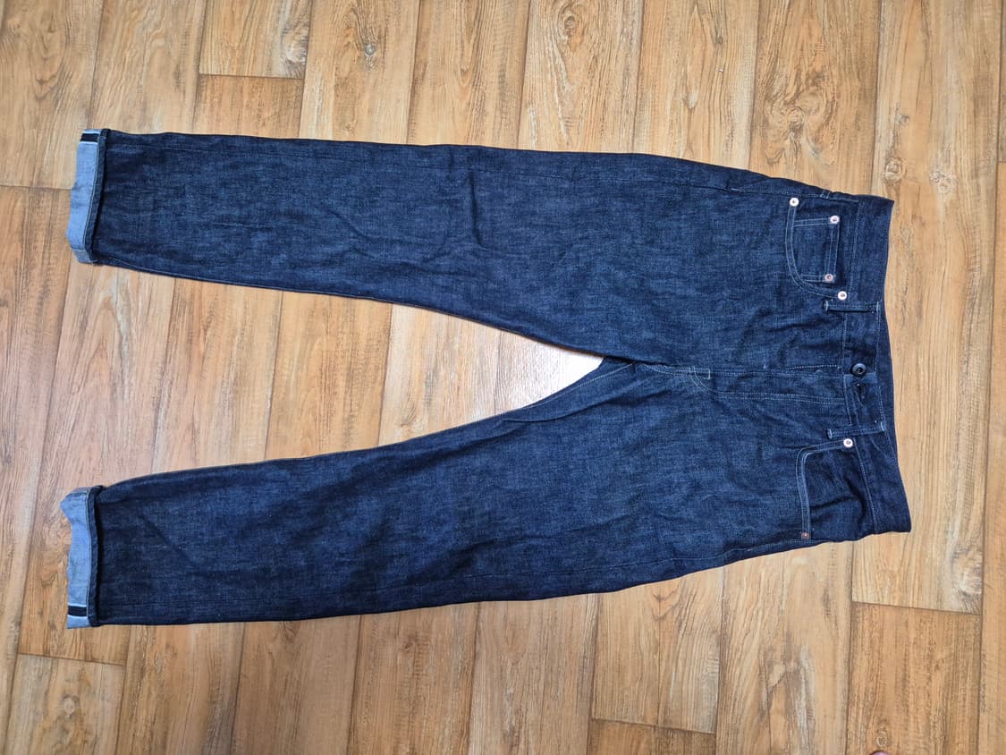 스튜디오 다치산 Orgueil OR-101 데님 32사이즈 판매 레귤러핏 상품이미지3