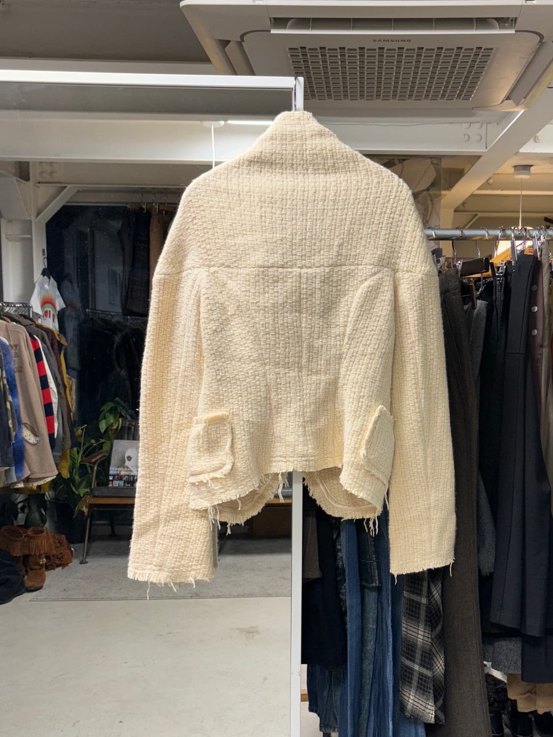 리차드 차이 울 비대칭 자켓 상품이미지2