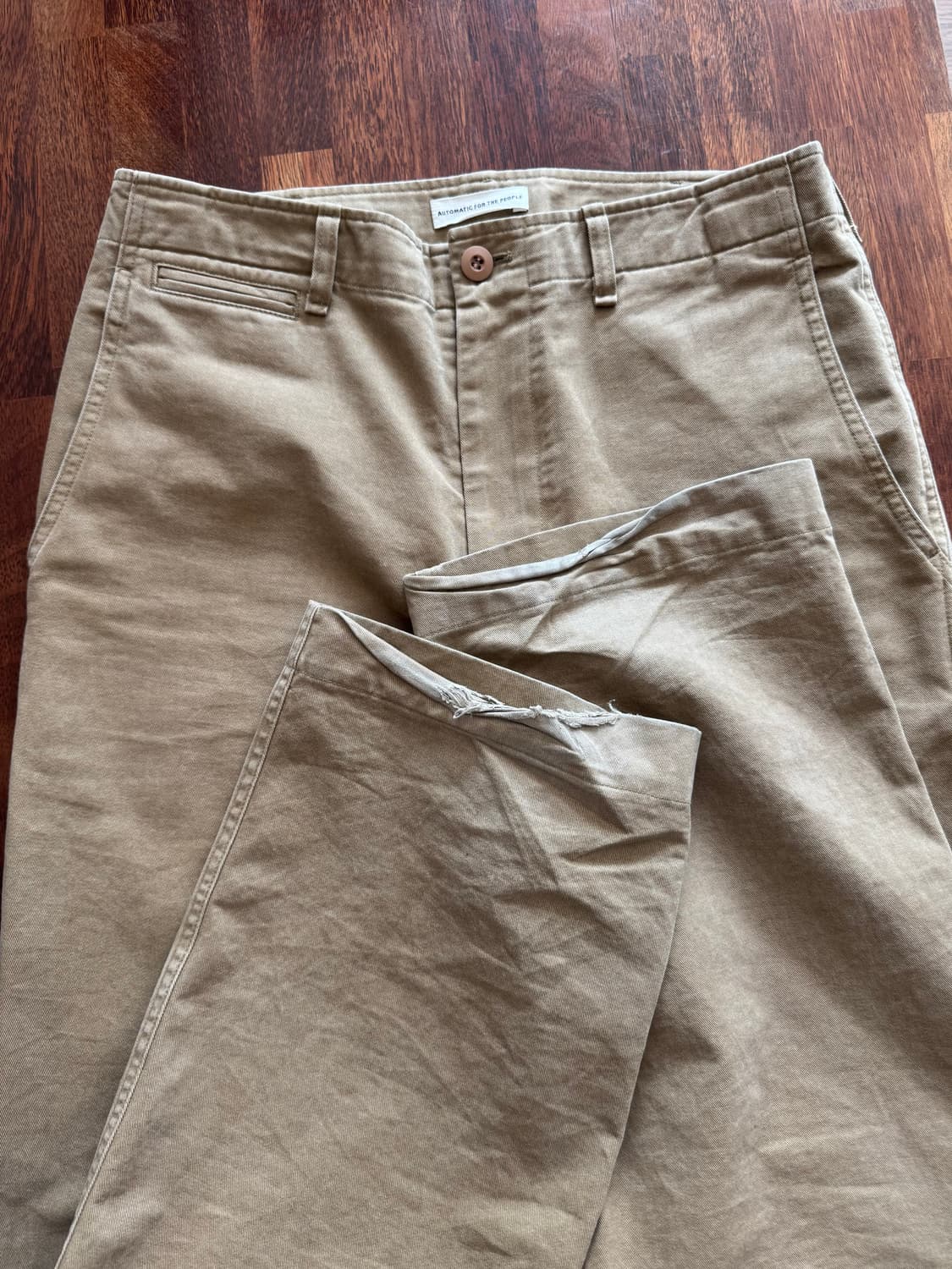 오토매틱포더피플 치노팬츠 상품이미지4