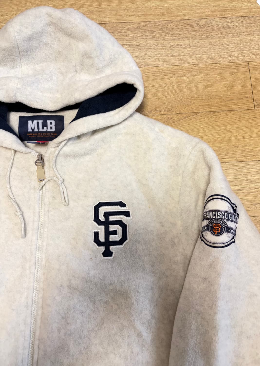 엠엘비 올드스쿨 헤비 후리스 후드집업 105 상품이미지2