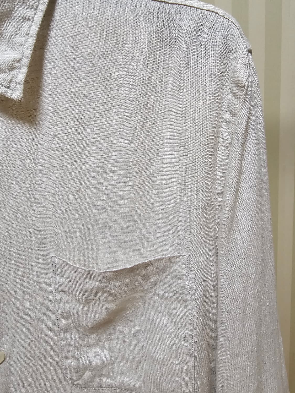 유니클로 셔츠 린넨 XL 상품이미지4