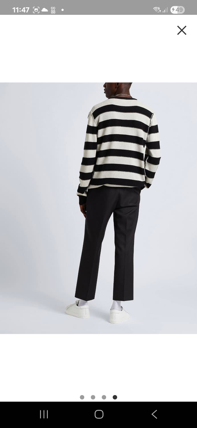 8 by yoox Wool semi wide pants 상품이미지10