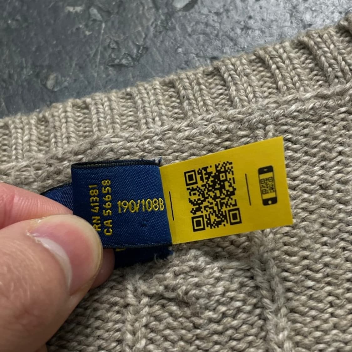 105 폴로 랄프로렌 신형 꽈배기 니트 상품이미지4