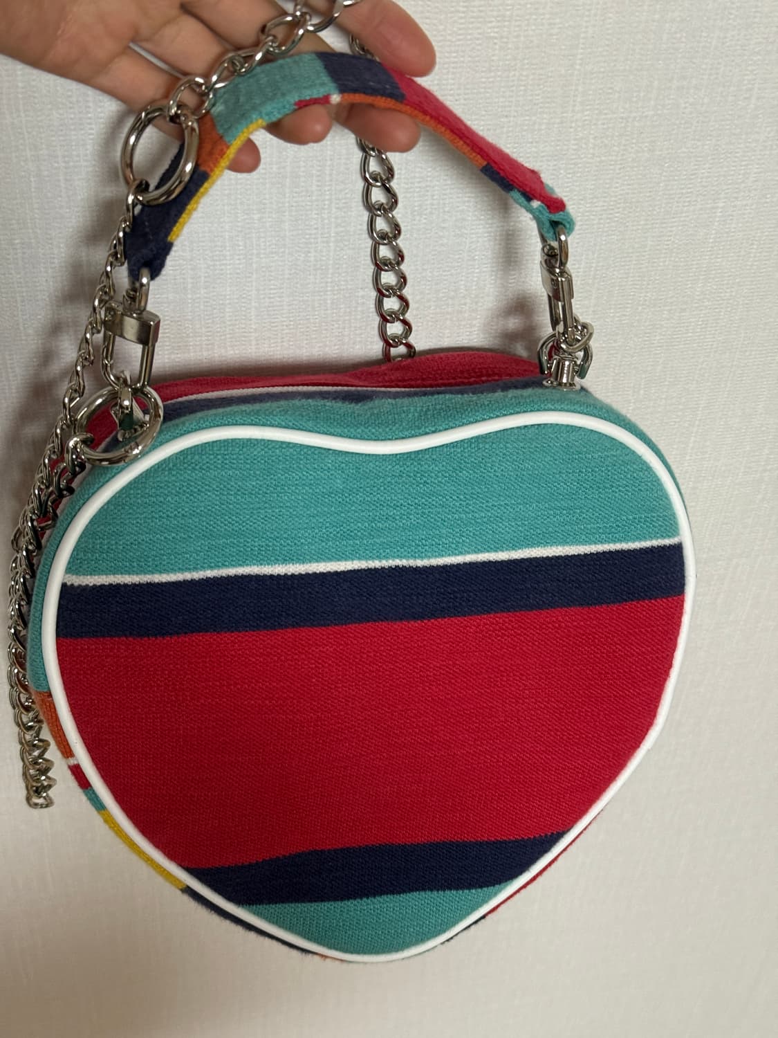 폴로 스트라이프 미니 체인백 상품이미지6