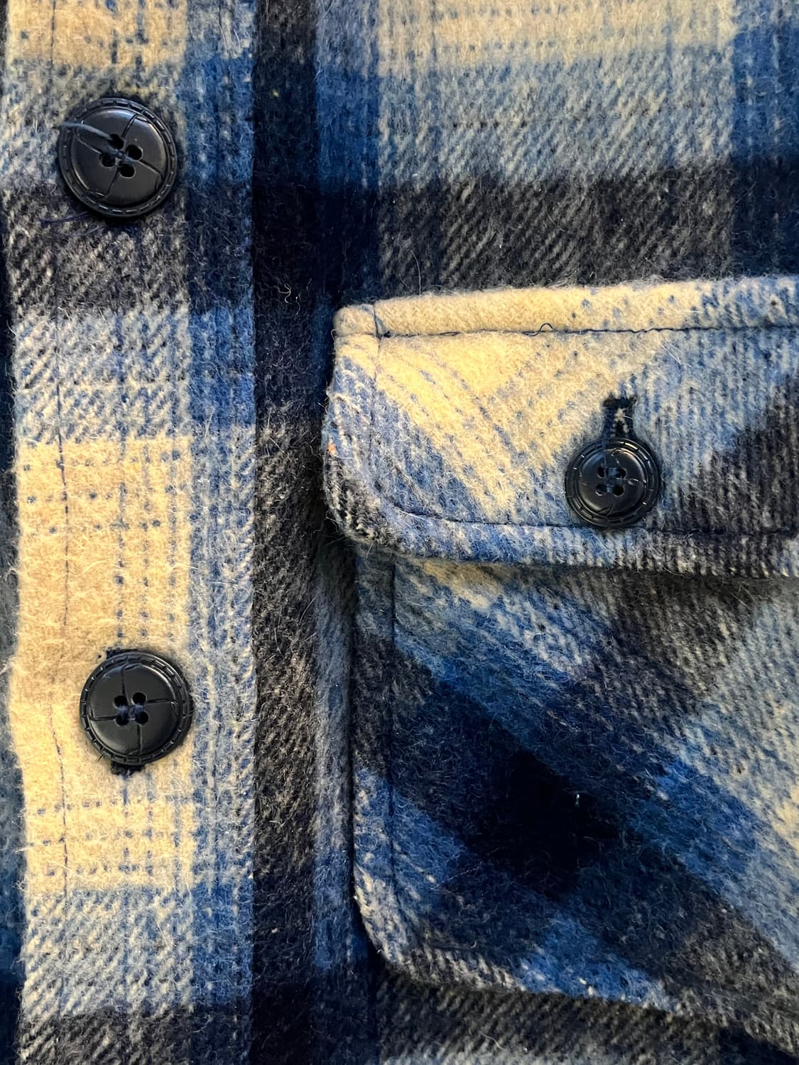 Mr.Sports 블루체크 플란넬 자켓 S 상품이미지5