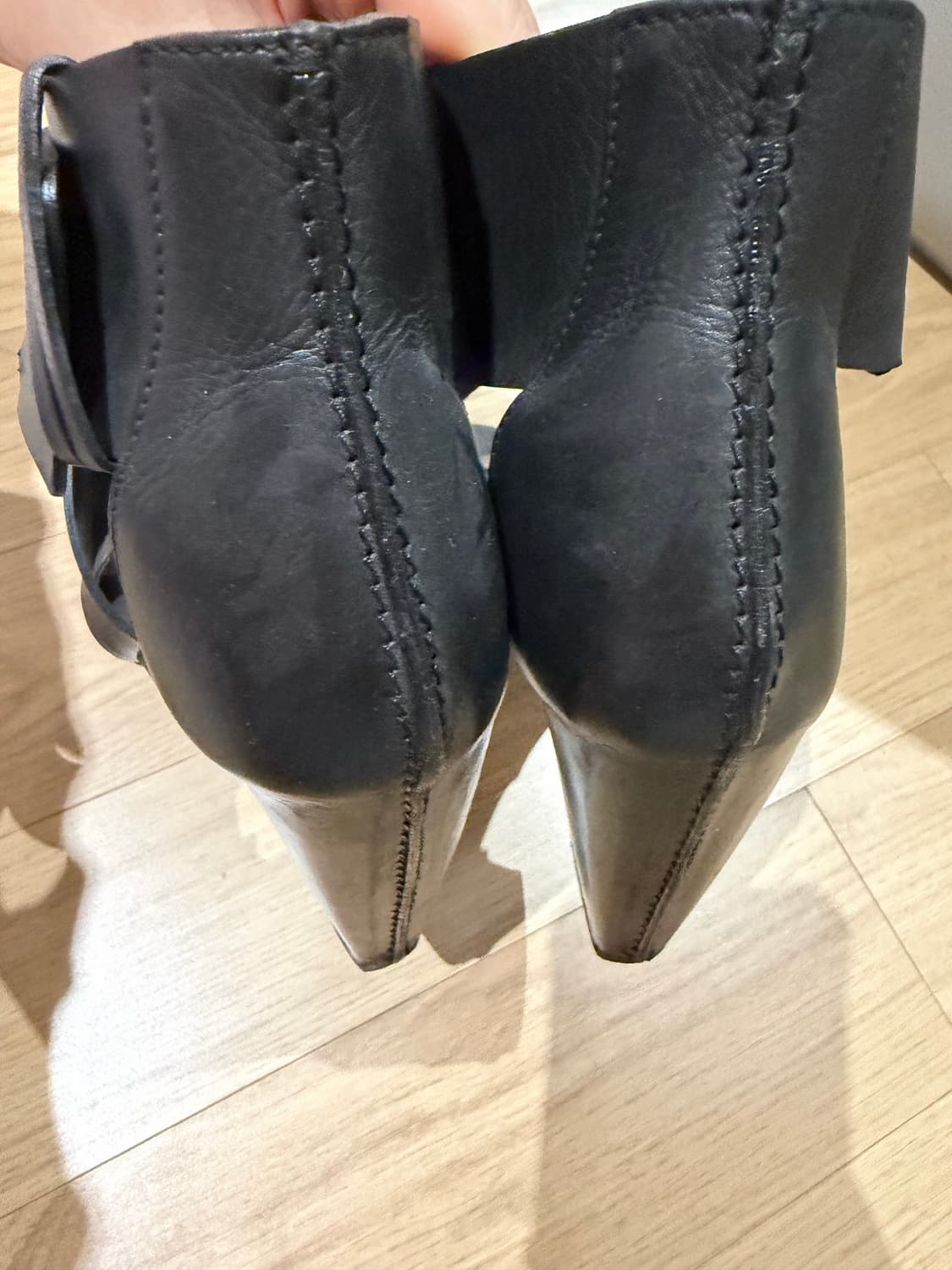 코스튬내셔널 블랙 샌들 힐 37 상품이미지5