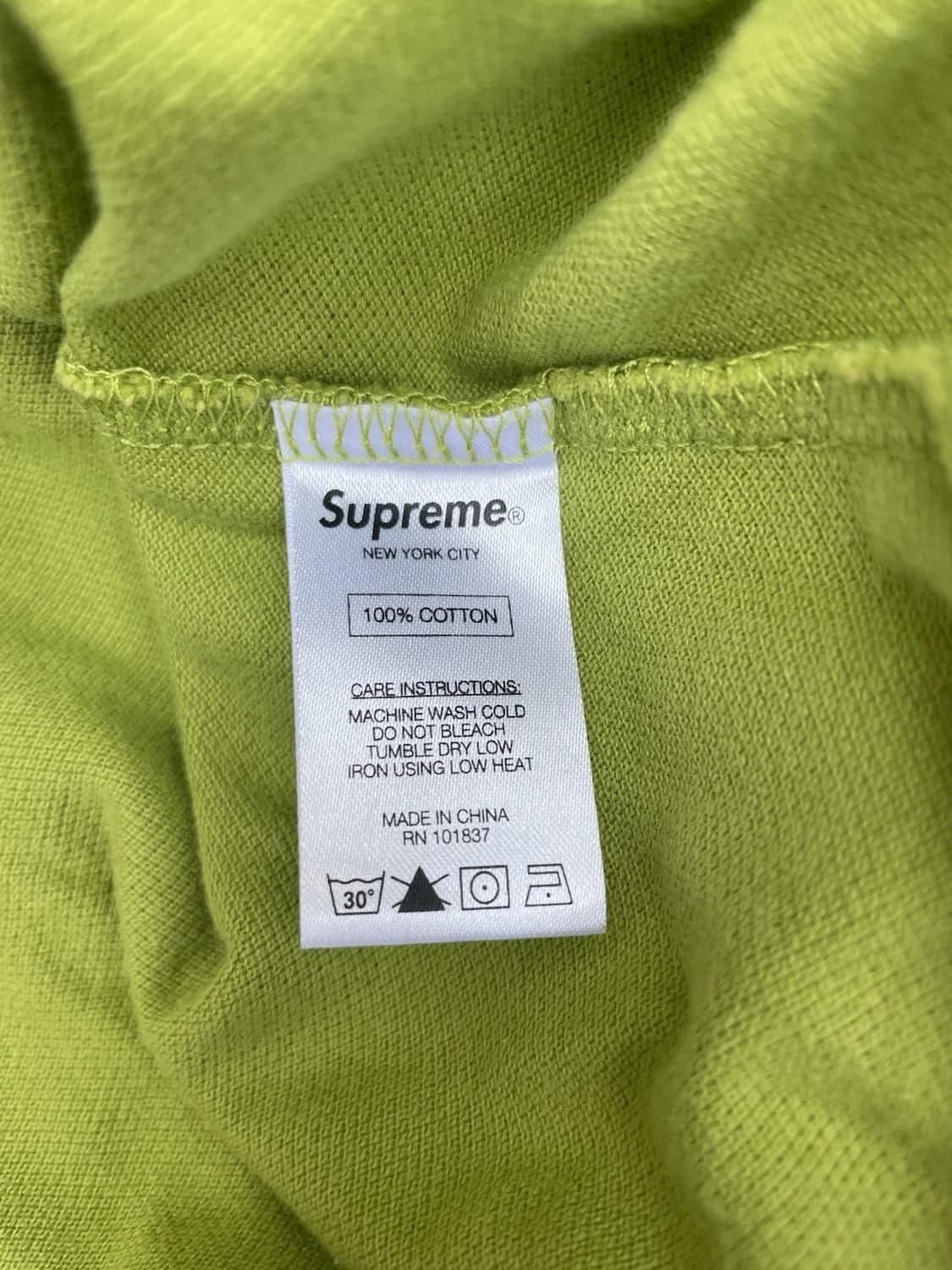 슈프림 스몰 박스 로고 크루넥 스웨트셔츠 상품이미지5