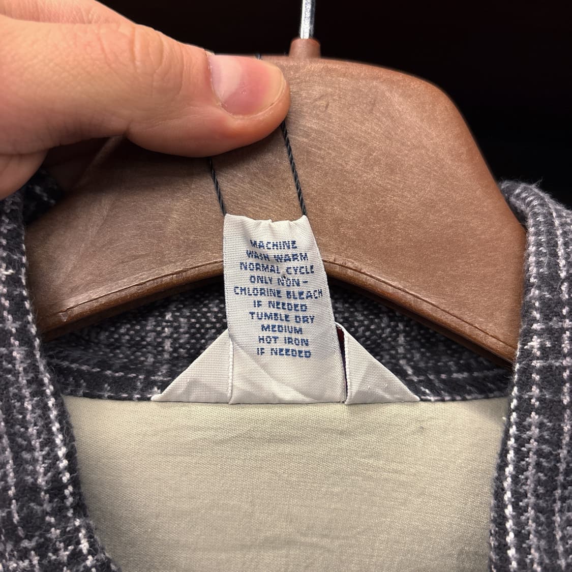 90s 리바이스 드라이 굿즈 헤비코튼 플란넬 워크셔츠 N880 상품이미지8