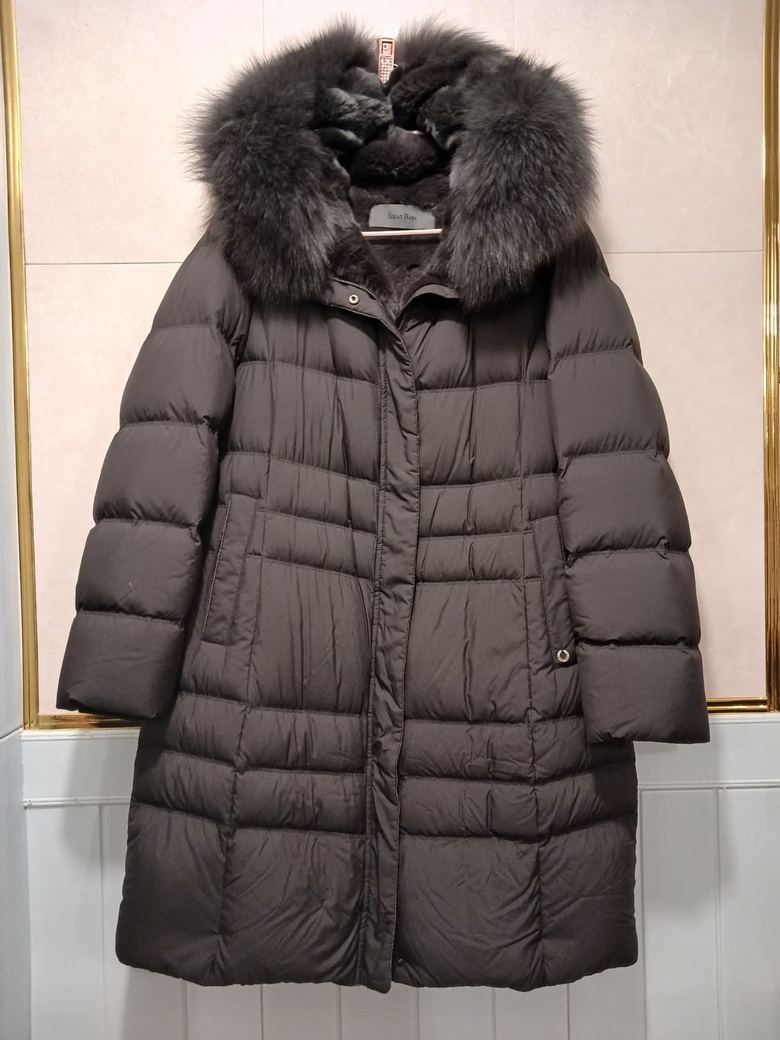 아이잗바바 정품 여성 폭스퍼 패딩 88-90-160 상품이미지1