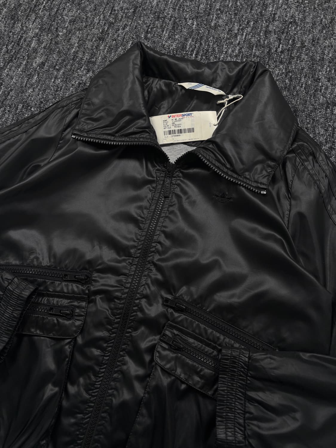 아디다스 포켓 블랙 바람막이  상품이미지5