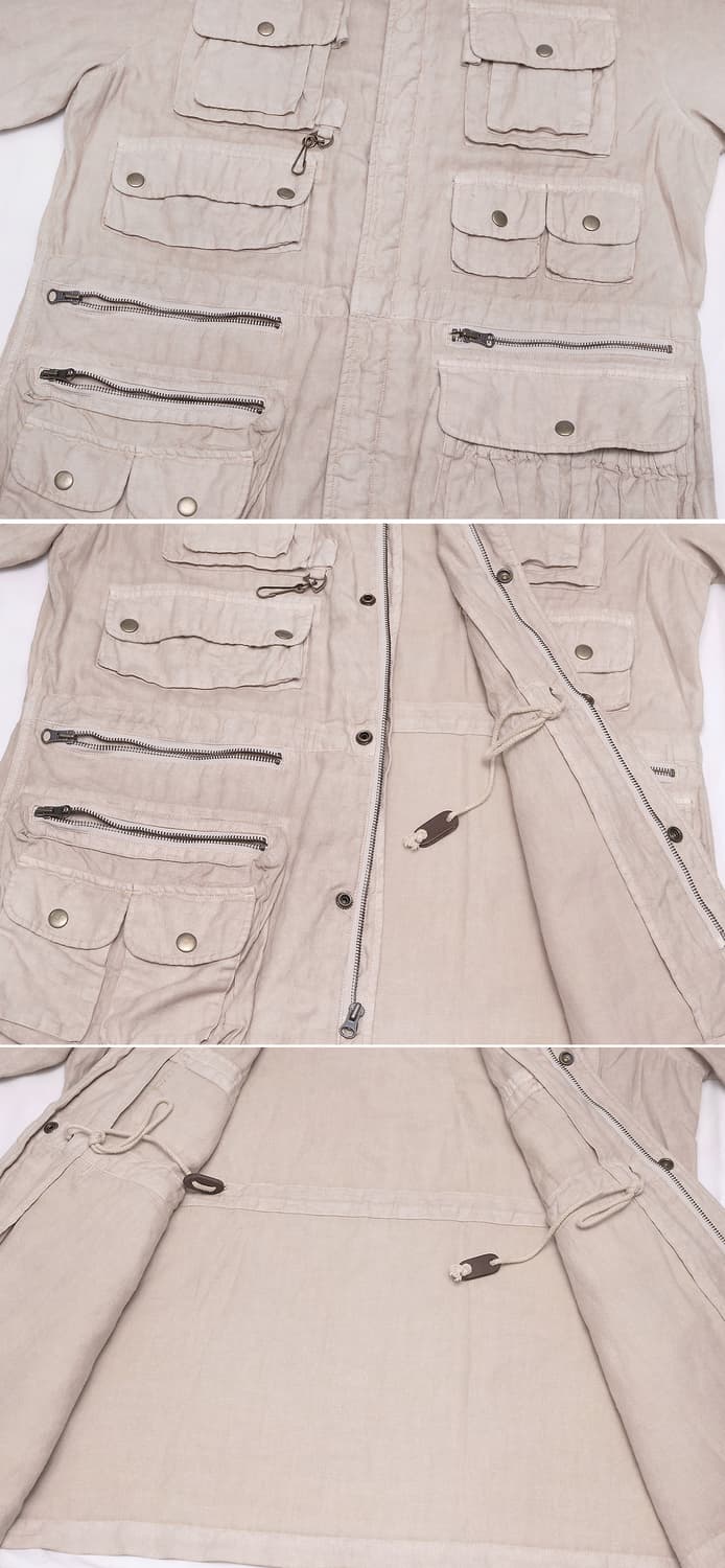 랄프로렌 (RL) 린넨 멀티포켓 헌팅 필드자켓 (M95/ 100+) 상품이미지6