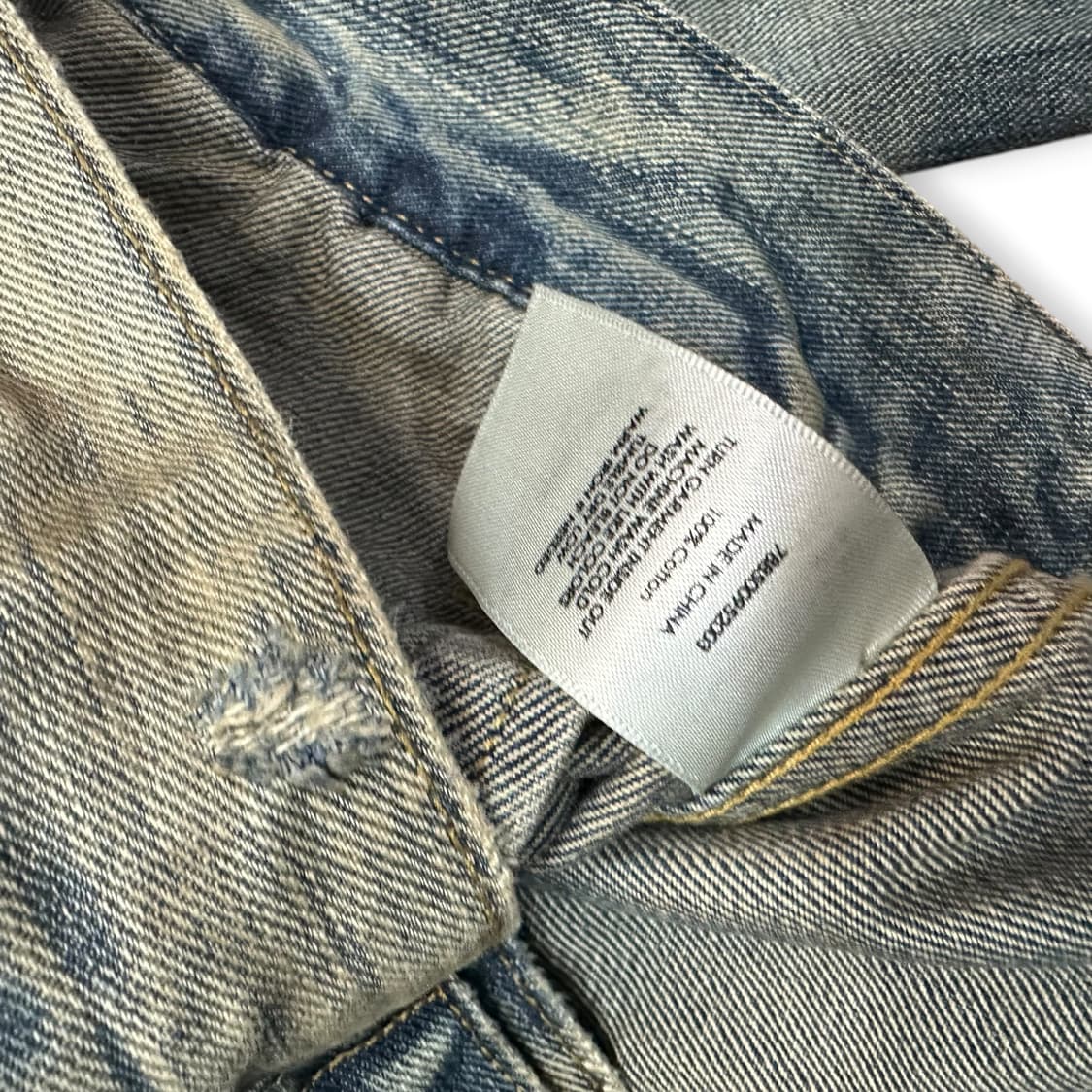 데님앤서플라이 빈티지워싱 트러커 자켓 상품이미지8