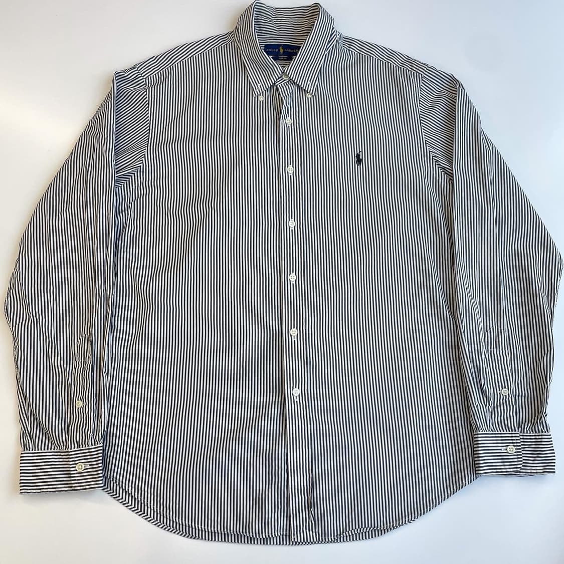 Polo  폴로 랄프로렌 신형 자수 블랙 스트라이프 셔 상품이미지2