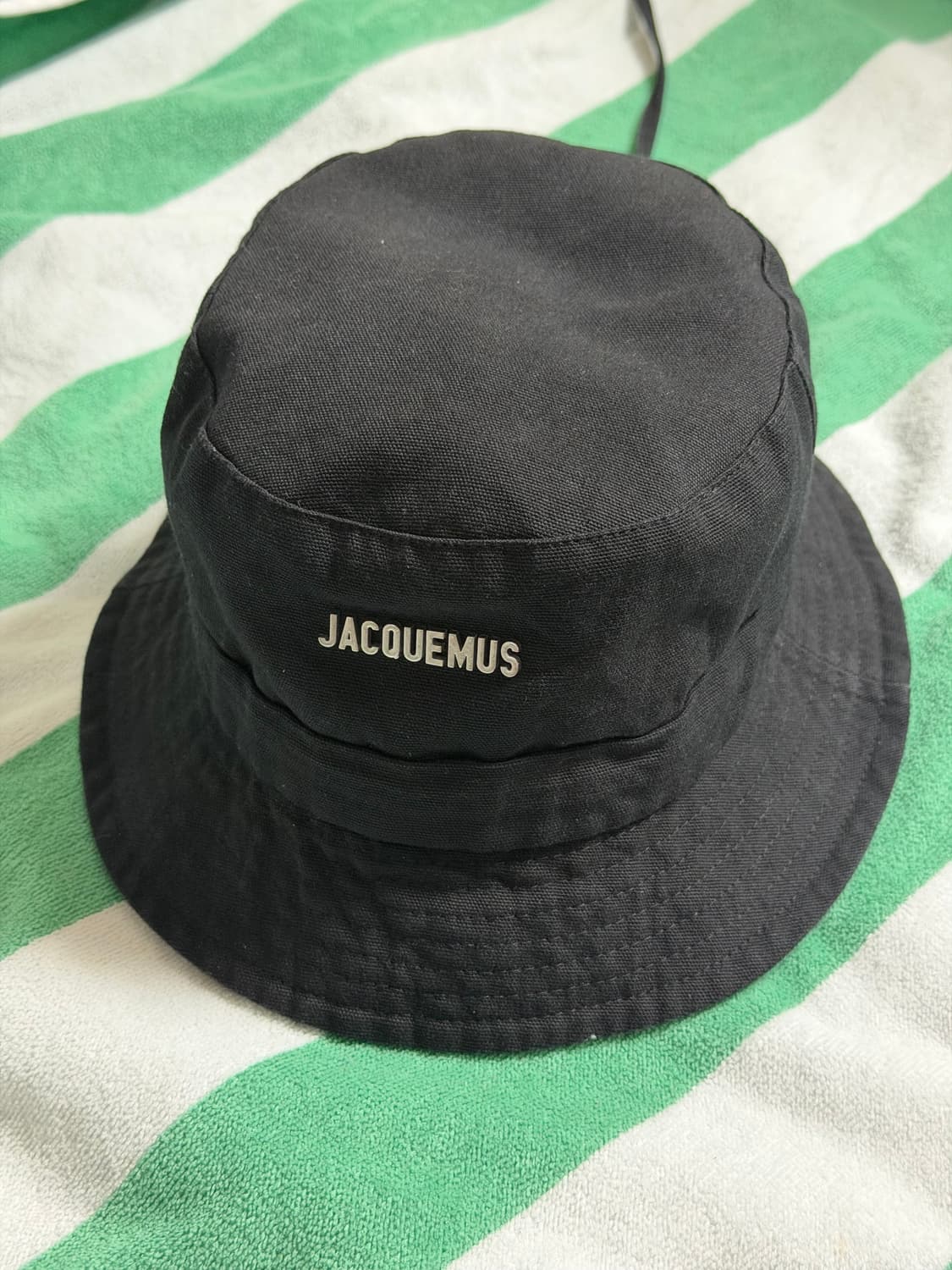 자크뮈스 르 밥 가조 블랙 버킷햇 상품이미지2