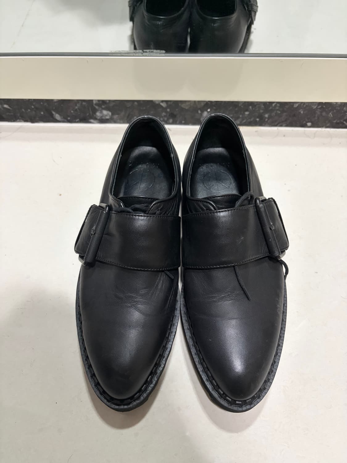 MUTIC수제구두 (굽높이5cm가량 됩니다.) 사이즈 250~255 상품이미지2