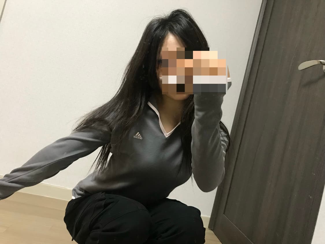 아디다스 그레이 핑크 여성 롱슬리브 상품이미지5