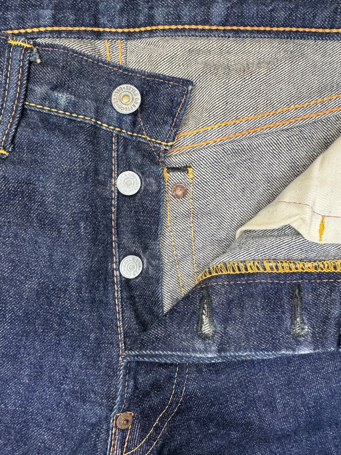 빈티지 00s 오리지널 에비수 evisu lot2000 셀비지 데님 29 상품이미지6