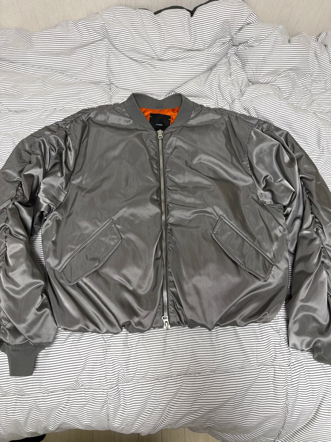 일꼬르소 x oam 팩토리 (핏더사이즈) MA-1 패딩봄버 S 상품이미지1